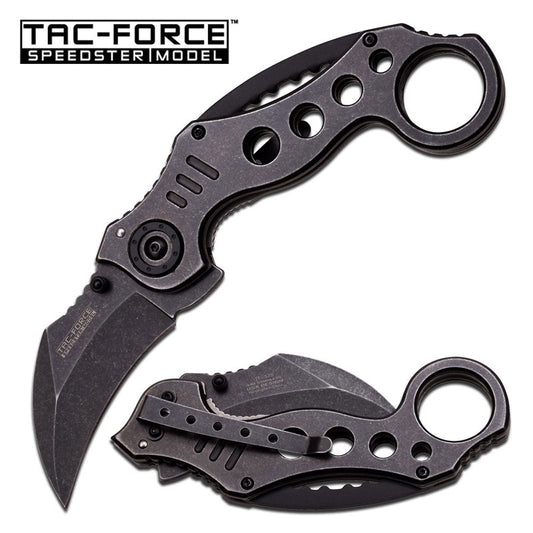 Tac-Force Speedster Karambit Knife - Black