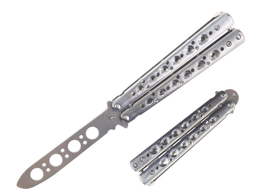 Butterfly Balisong Trainer Knife. Dull Blade Stainless steel Practice Knife.